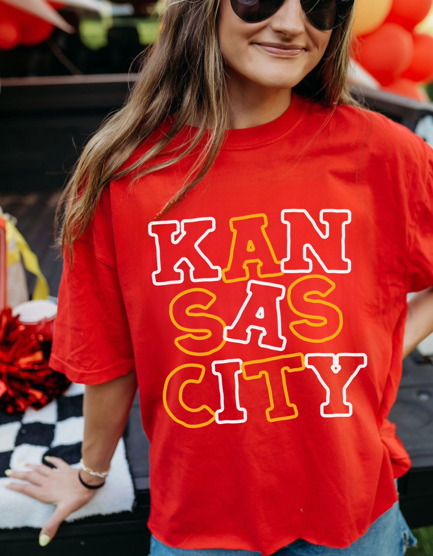Retro Red KC Tee