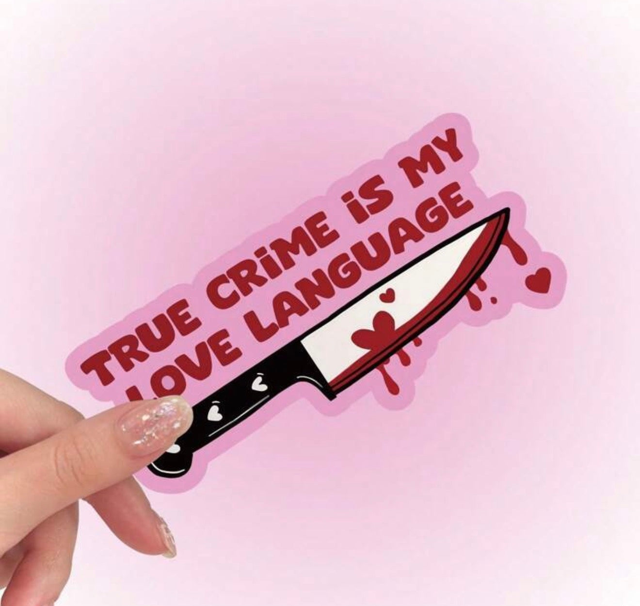 True Crime Lover Sticker