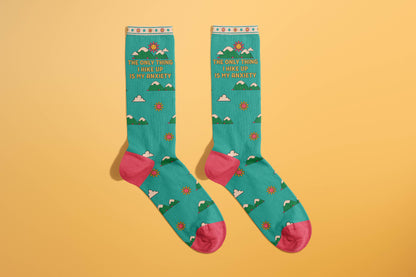 The Only Thing I Hike Up Is My Anxiety Socks