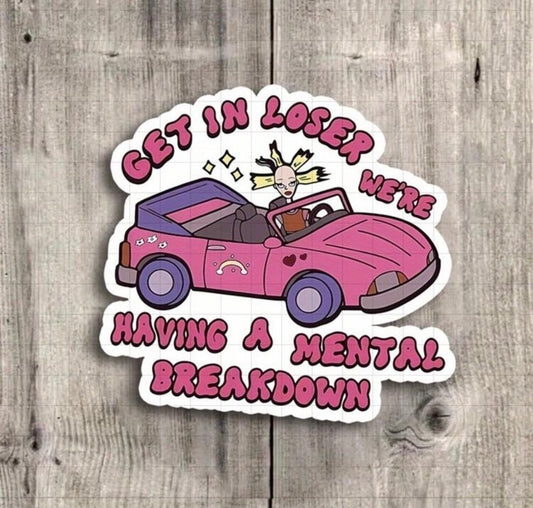 Unhinged Bestie Sticker