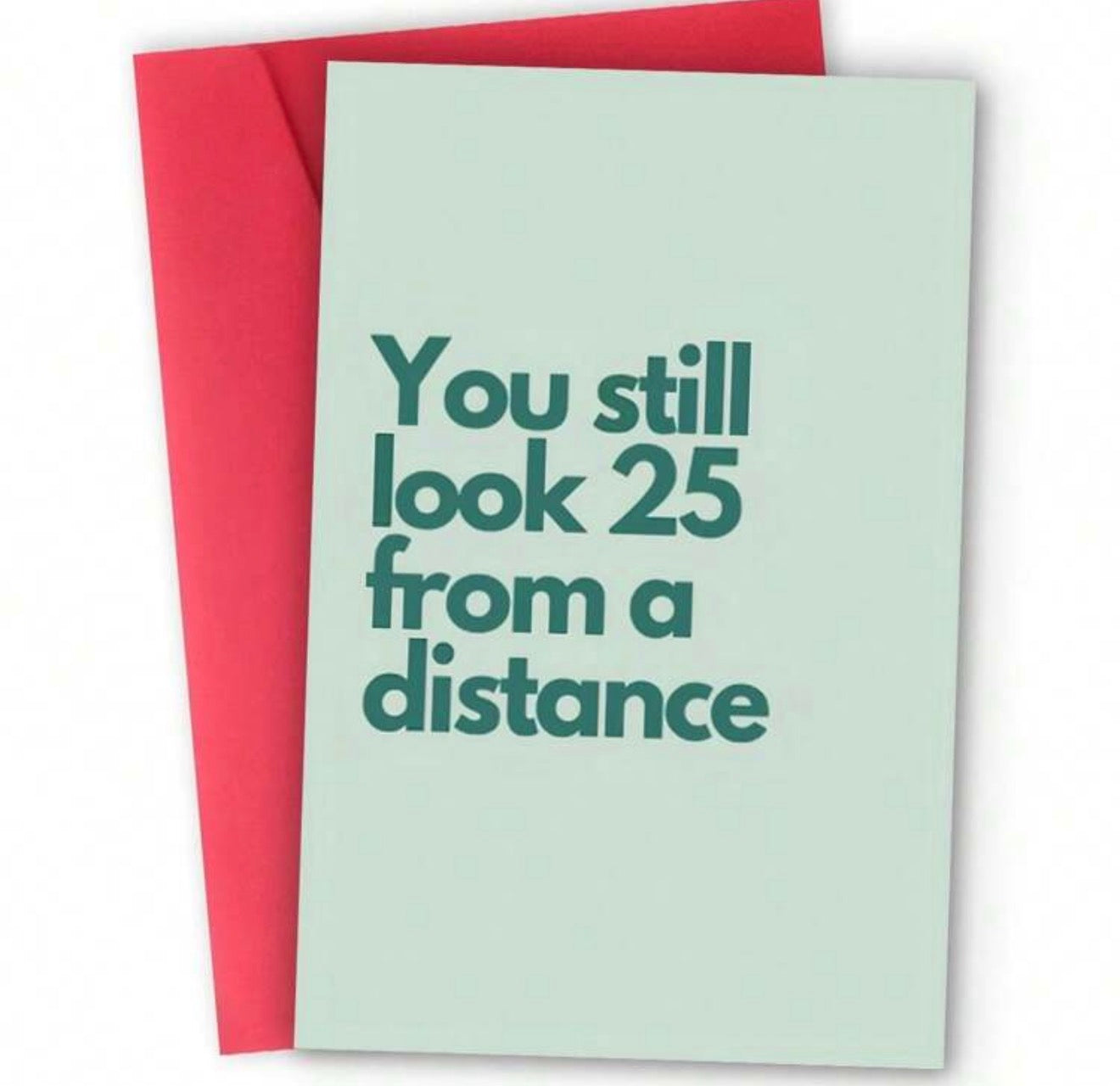 Aging Gracefully… From Afar Card