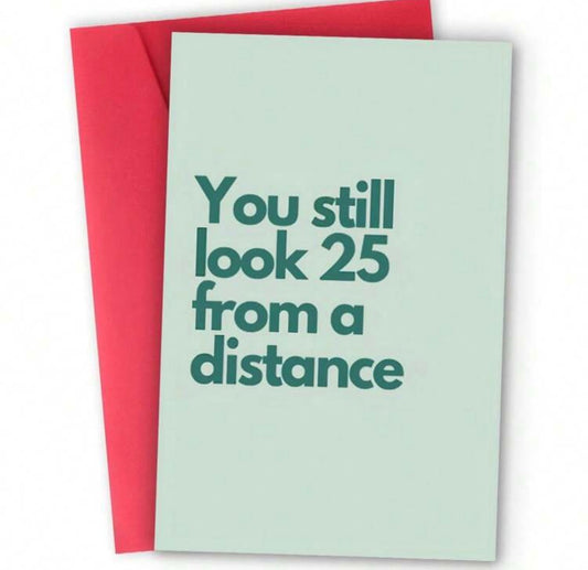 Aging Gracefully… From Afar Card