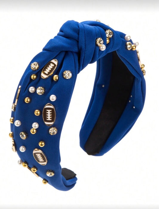 Friday Night Lights Headband – Blue