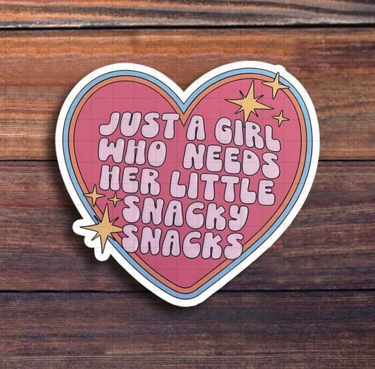 Snack Girl Era Sticker